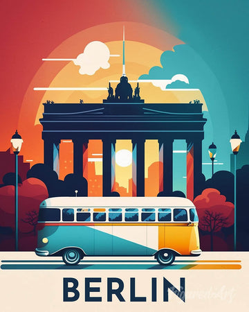 Travel Poster Berlin