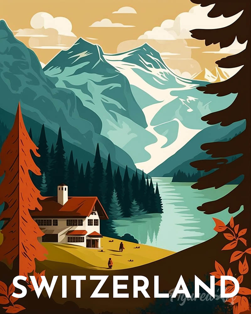 Travel Poster Berne