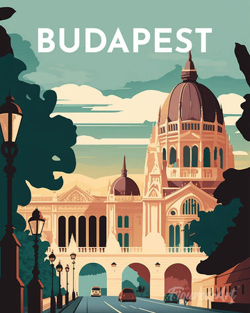 Travel Poster Budapest