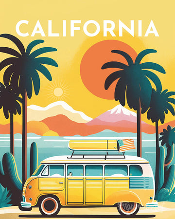 Travel Poster California