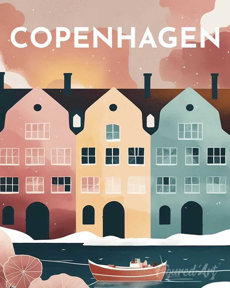 Travel Poster Copenhagen
