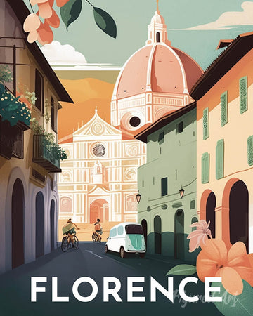 Travel Poster Florence