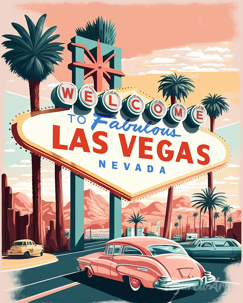 Travel Poster Las Vegas