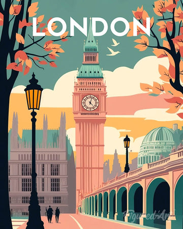 Travel Poster London 2