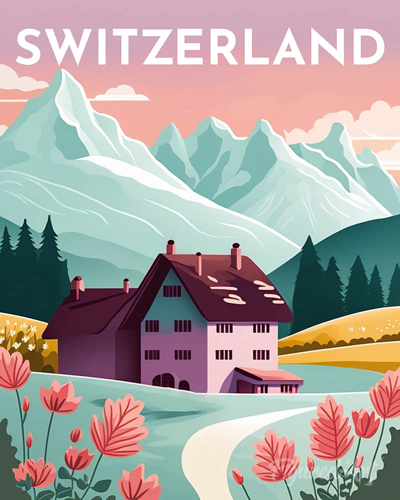 Travel Poster Lucerne