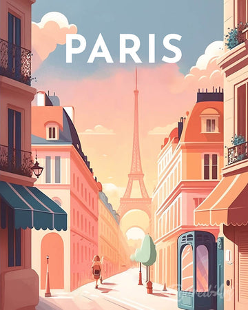 Travel Poster Paris