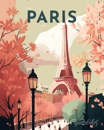 Travel Poster Paris 2