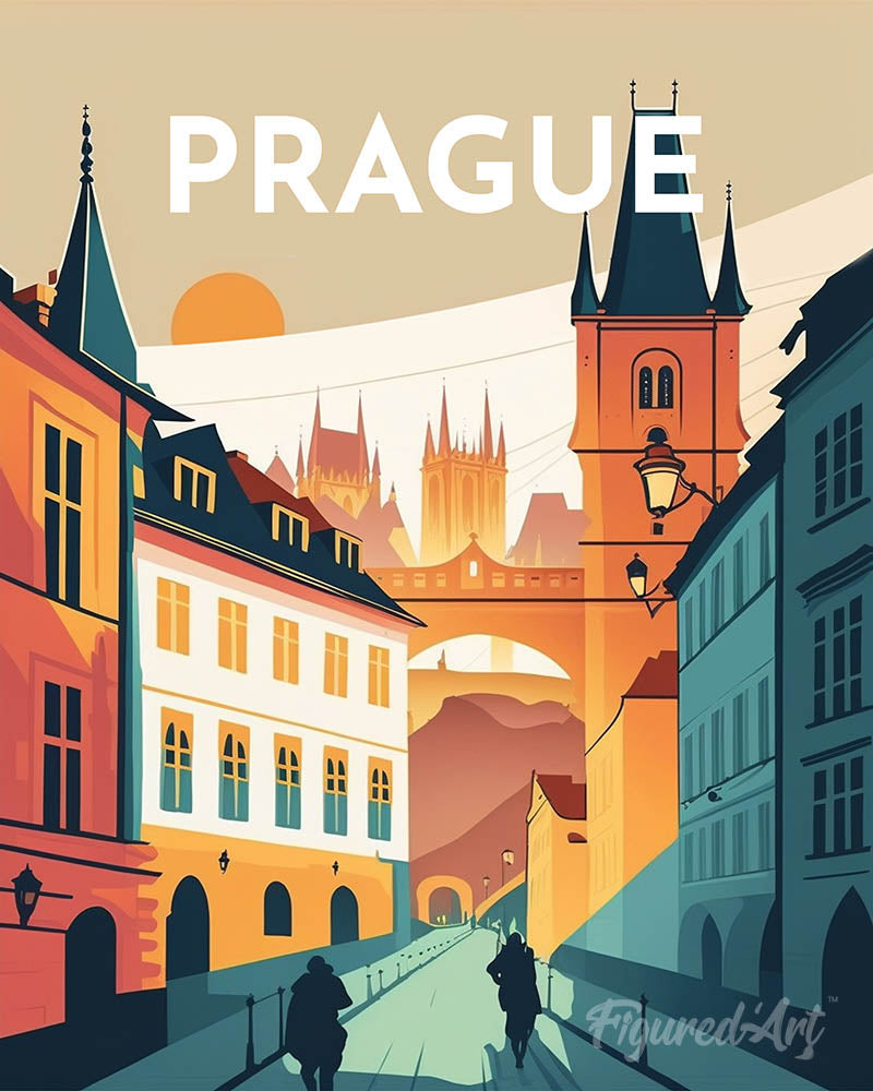 Travel Poster Prague