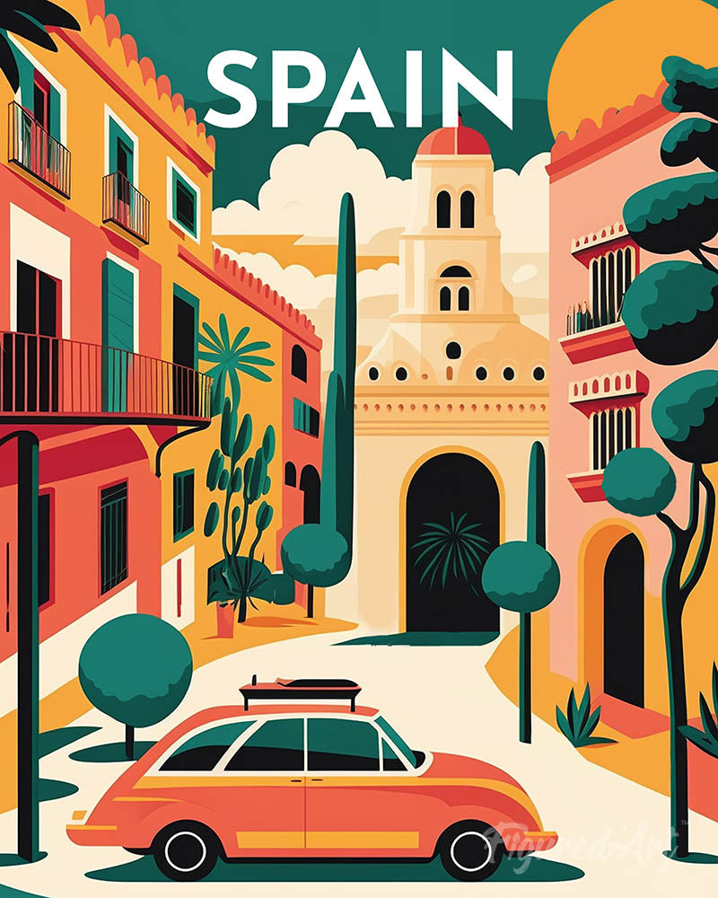 Travel Poster Seville