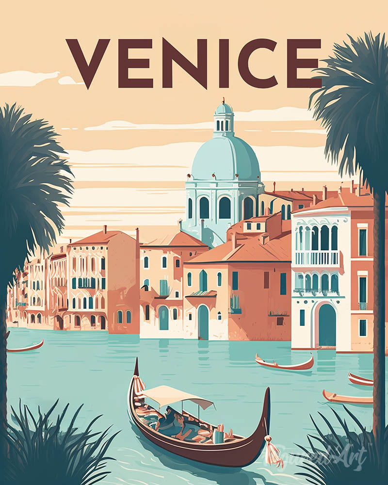 Travel Poster Venice