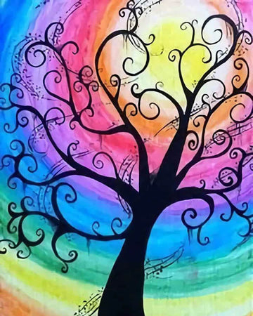 Tree and Color Gradients