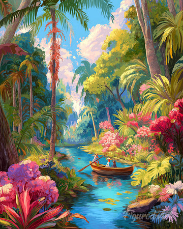 Tropical Boat Journey