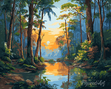 Tropical Forest Lake
