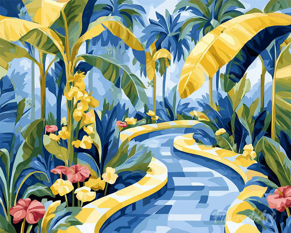 Tropical Garden Path