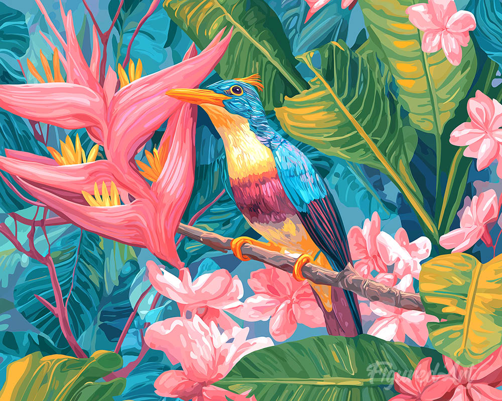 Tropical Jungle Bird
