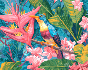 Tropical Jungle Bird