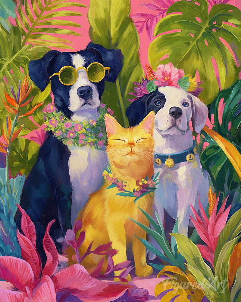 Tropical Pet Trio