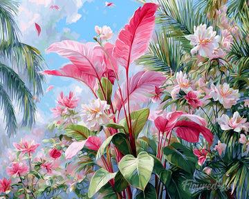 Tropical Pink Bloom