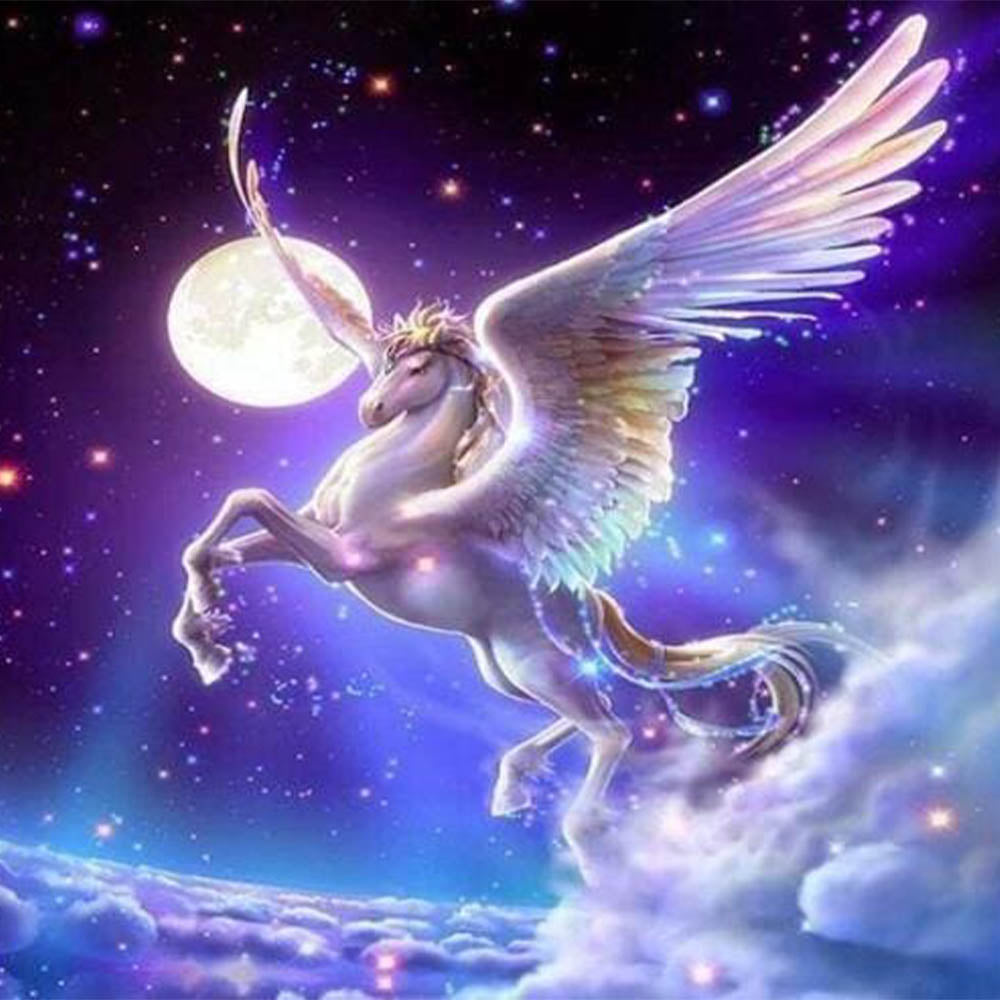 Unicorn and Moon