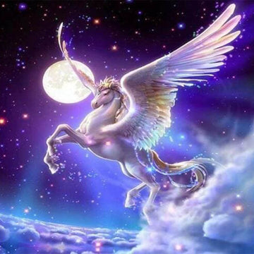 Unicorn and Moon
