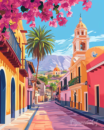 Vibrant Old Town Street