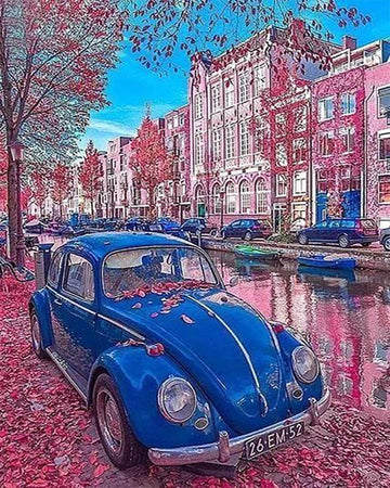 Vintage Car in Paris