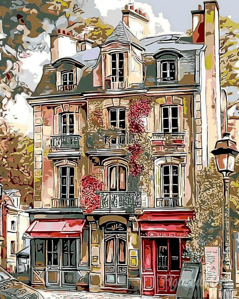 Vintage Paris Facades