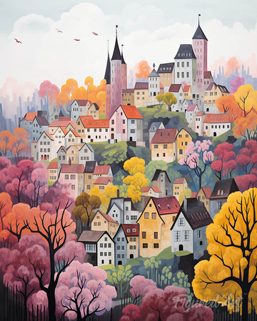 Violet Enchanted Village