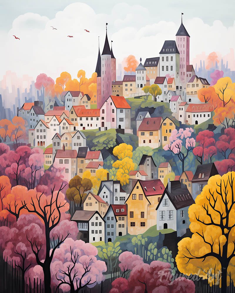 Violet Enchanted Village