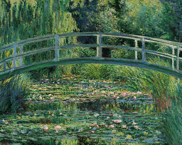 Water Lilies and Japanese Bridge - Monet