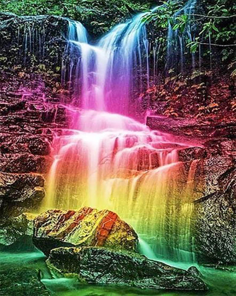 Waterfall Multi Colors