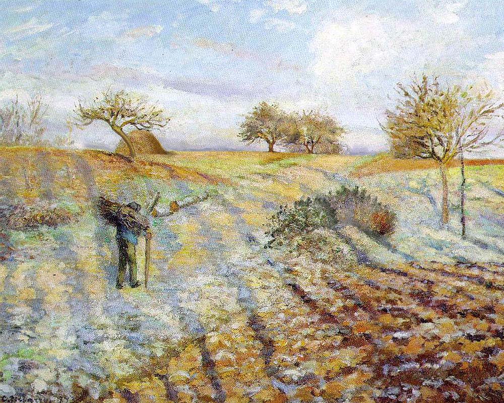 White Frost - Pissarro