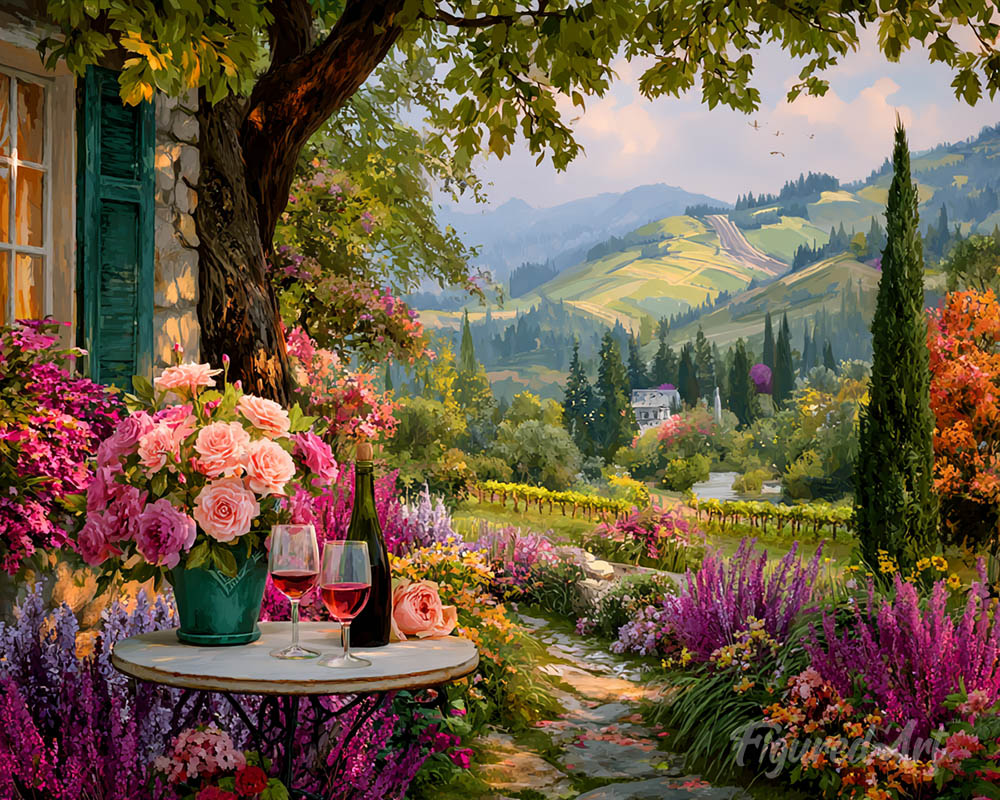 Wine by the Garden