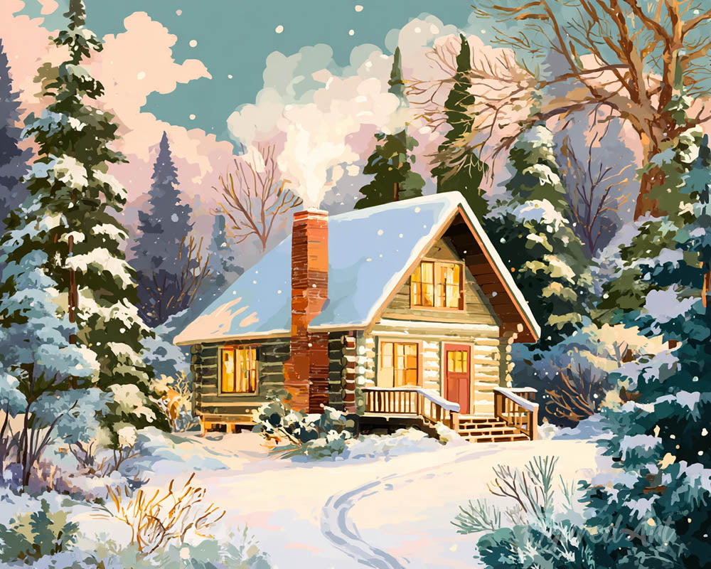 Winter Cabin