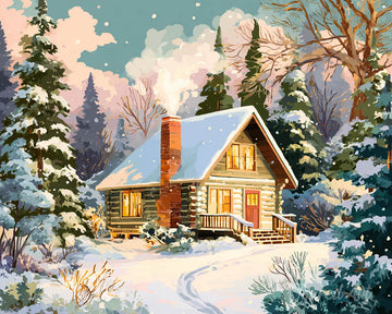 Winter Cabin