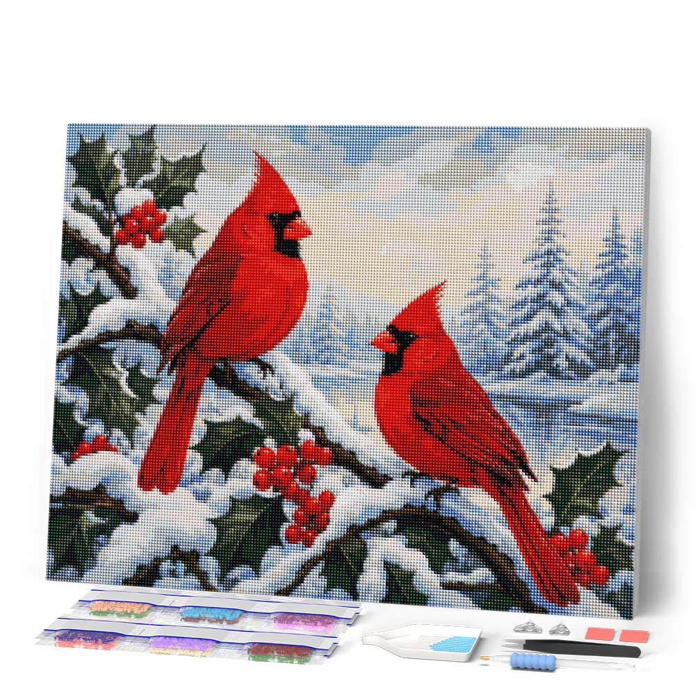 Winter Cardinals