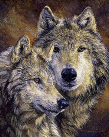 Wolves Portrait