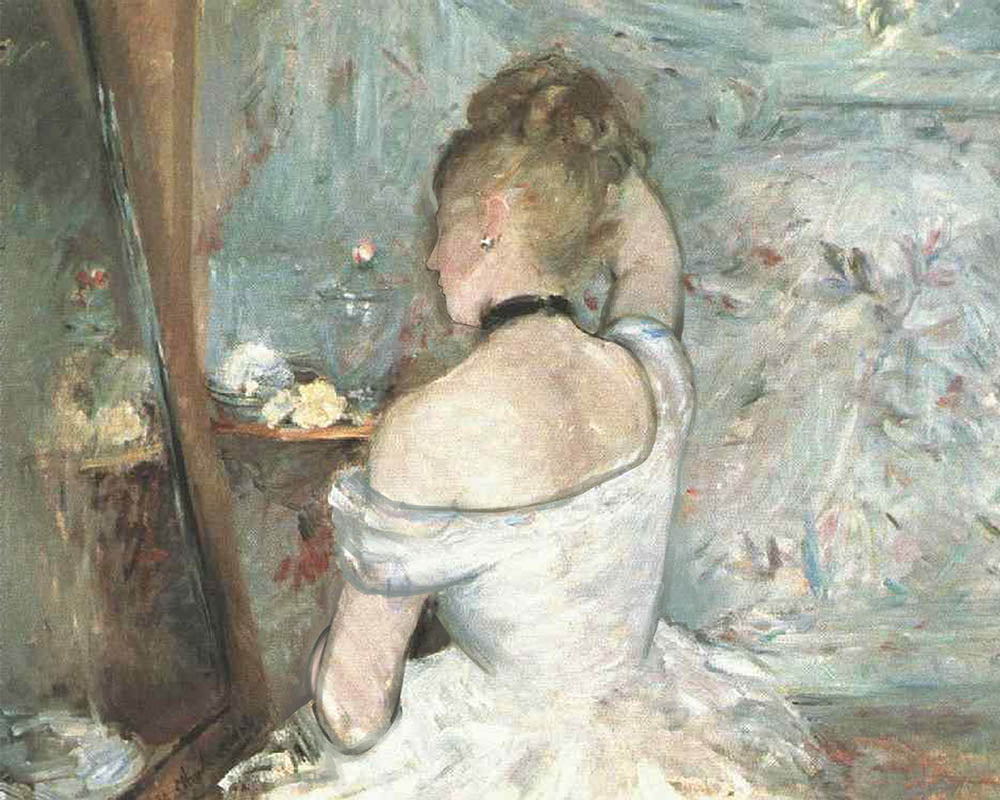 Woman at Her Toilette - Berthe Morisot