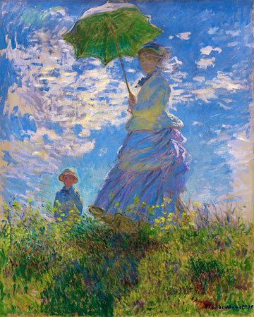 Woman with a Parasol - Monet