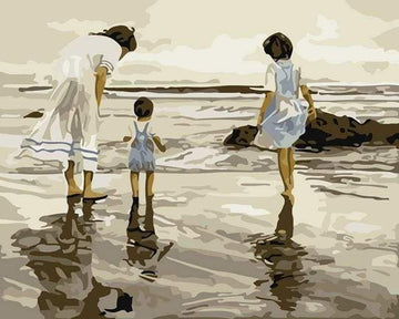 Family and Seaside