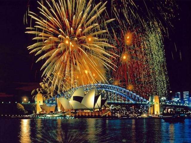 Fireworks in Sydney