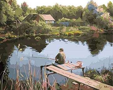 Fisherman on the River