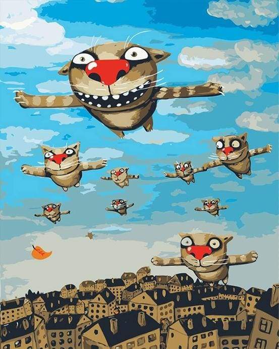 Flying Cats