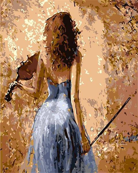 Girl Playing Violin