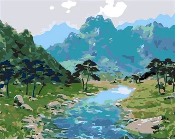 Going Through River