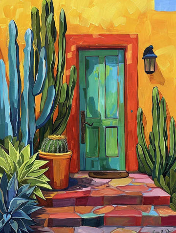Green Door Desert