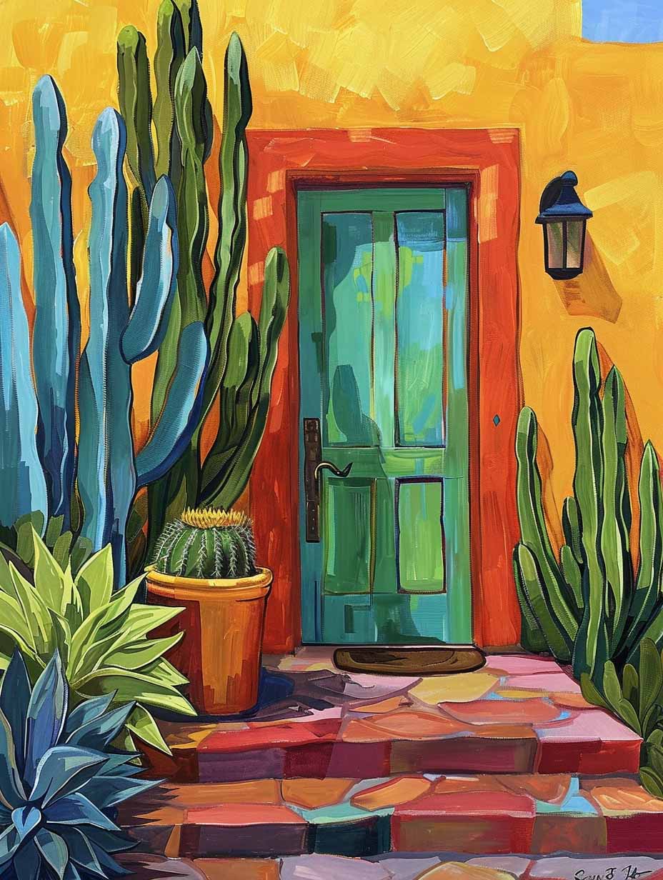 Green Door Desert