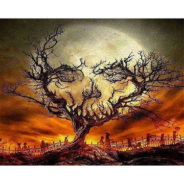 Halloween Scary Tree