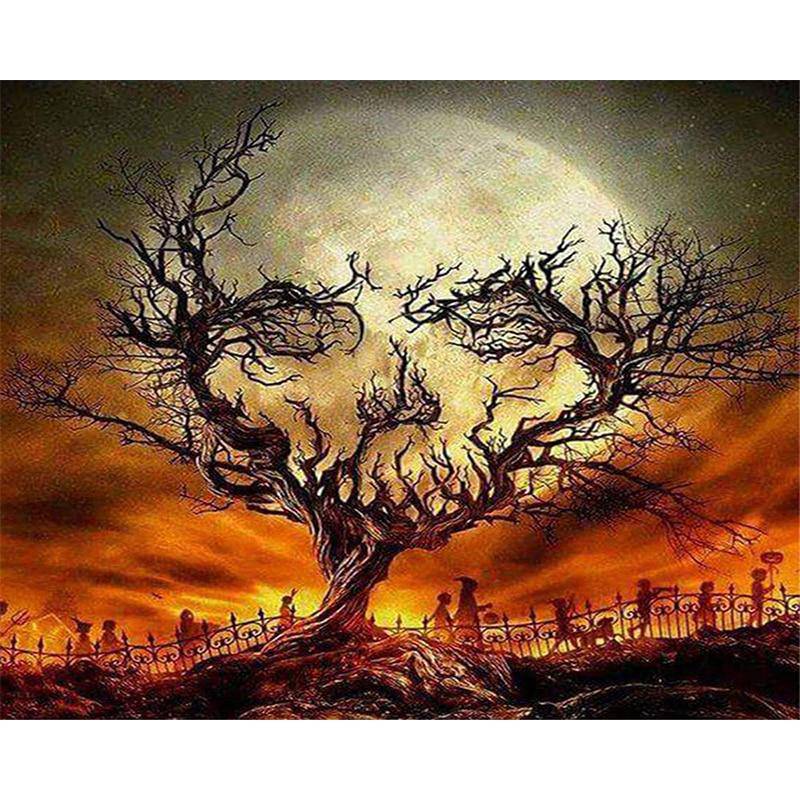 Halloween Scary Tree