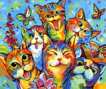 Happy cats